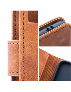 TENDER Book Case for IPHONE 16 brown 2