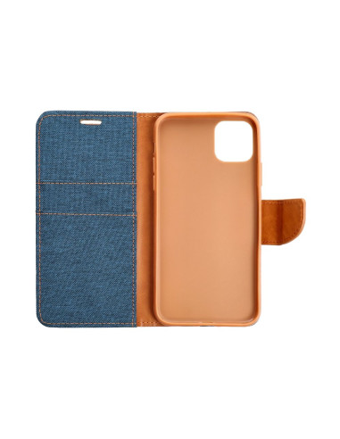 Etui Canvas pour IPHONE 16 Pro Max bleu marine