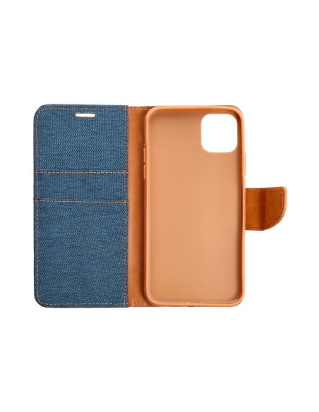 Etui Canvas pour IPHONE 16 Pro Max bleu marine