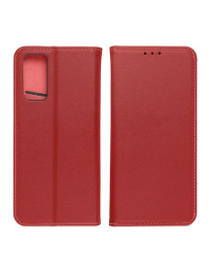 Étui en cuir SMART PRO pour IPHONE 16 Plus bordeaux 2