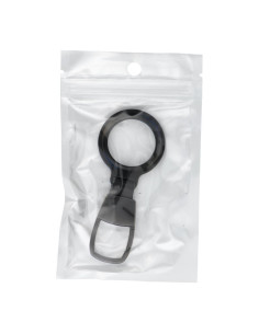 Porte-clés en métal pour AIRTAG noir 2