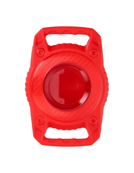 Porte-clés PETS pour AIRTAG rouge