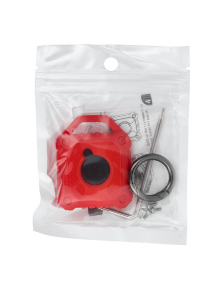 Porte-clés HYDRO pour AIRTAG rouge