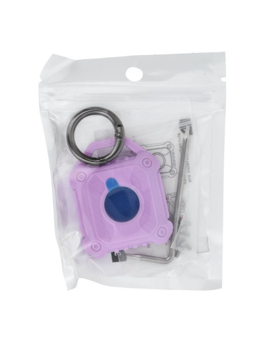 Porte-clés HYDRO pour AIRTAG violet