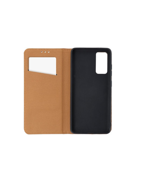 Étui en cuir SMART PRO pour IPHONE 16 Pro Max marron
