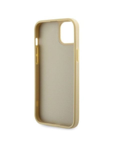 GUESS Coque pour IPHONE 13 / 14 / 15 GUHCP14SHDGTPD (Rhinestone Triangle) or