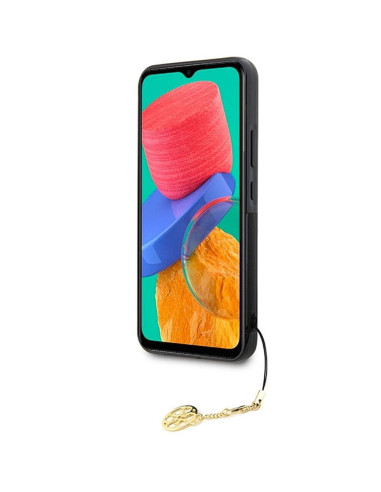 Véritable GUESS Case GUHCSA34GF4GBR pour Samsung A34 (4G Charms Collection / pink)