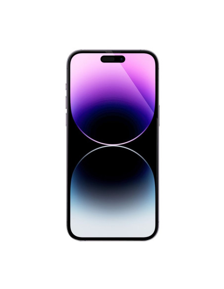 5D Full Glue Tempered Glass for iPhone 16 Pro Max black + applicator