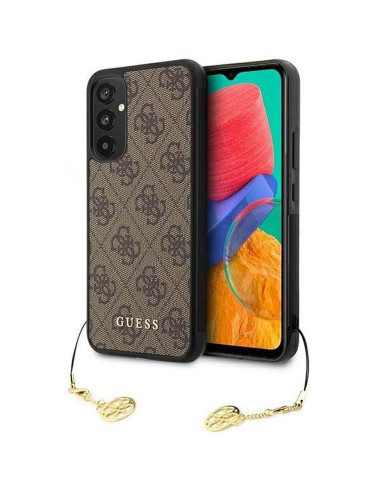 Véritable GUESS Case GUHCSA34GF4GBR pour Samsung A34 (4G Charms Collection / pink)
