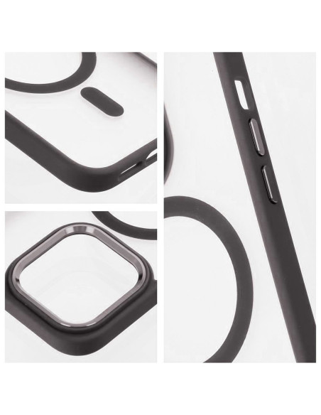 MATTE MAG COVER case compatible with MagSafe for IPHONE 16 Pro Max titanium