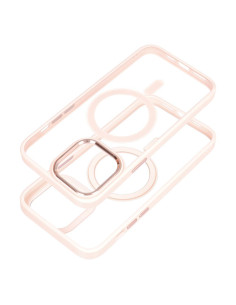 COLOR EDGE MAG COVER case compatible with MagSafe for IPHONE 16 Plus pink 2