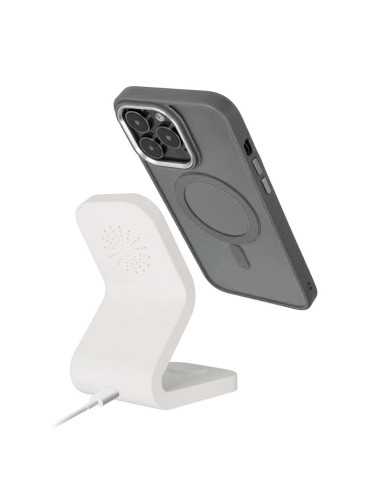 COLOR EDGE MAG COVER case compatible with MagSafe for IPHONE 16 titatnium grey