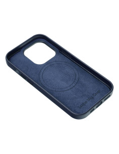 LEATHER MAG COVER case for IPHONE 16 Plus indigo blue 2