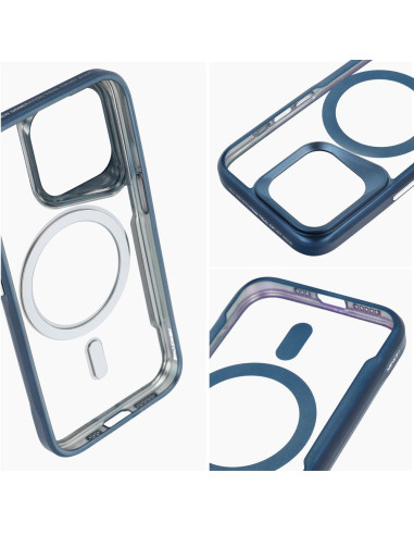 ERGOFIT NEWZONE case compatible with MagSafe for IPHONE 16 blue