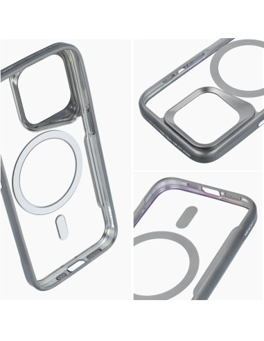ERGOFIT NEWZONE Coque compatible avec MagSafe pour IPHONE 14 gris