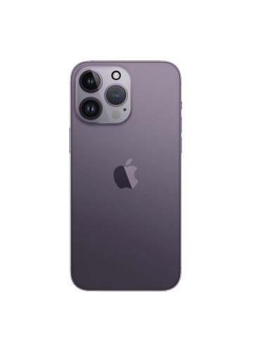 5D Full Glue Camera Tempered Glass - for iPhone 16 Pro Max Transparent