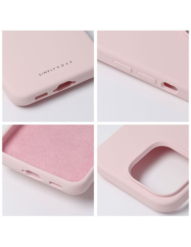 Roar Cloud-Skin Case - pour iPhone 16 Rose clair