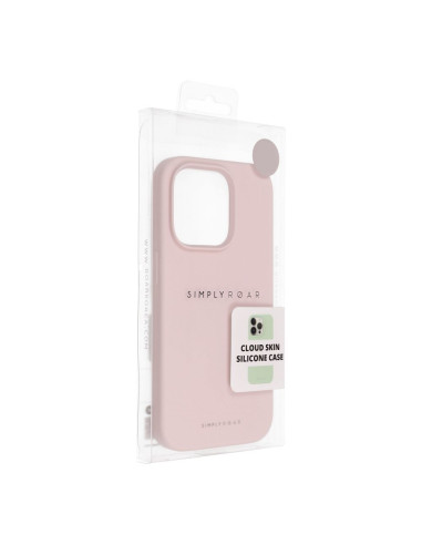 Roar Cloud-Skin Case - pour iPhone 16 Rose clair
