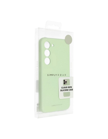 Roar Cloud-Skin Case - pour iPhone 16 Vert clair