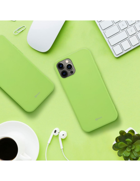 Roar Colorful Jelly Coque - pour iPhone 16 Lime