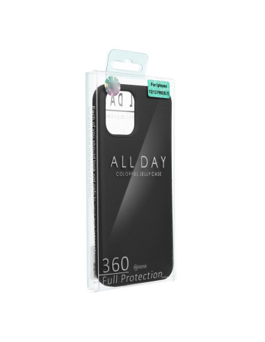 Roar Colorful Jelly Coque - pour iPhone 16 Plus Noir