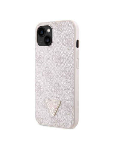 Coque GUESS pour IPHONE 13 / 14 / 15 GUHCP14SP4TDSCPP (Crossbody 4G Metal Logo) rose