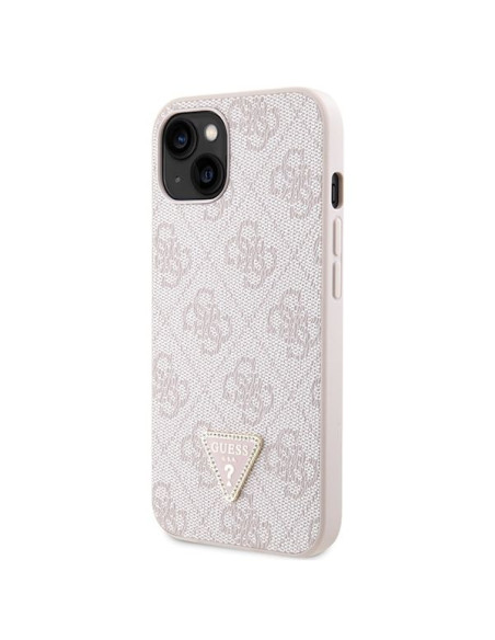 Coque GUESS pour IPHONE 13 / 14 / 15 GUHCP14SP4TDSCPP (Crossbody 4G Metal Logo) rose