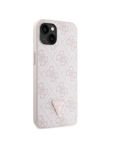 Coque GUESS pour IPHONE 13 / 14 / 15 GUHCP14SP4TDSCPP (Crossbody 4G Metal Logo) rose