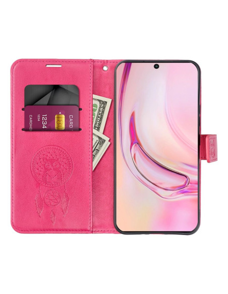 MEZZO Book case for IPHONE 16 Pro dreamcatcher magenta