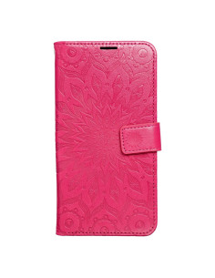 MEZZO Book case for IPHONE 16 Plus mandala magenta