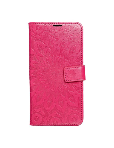 MEZZO Book case for IPHONE 16 Plus mandala magenta
