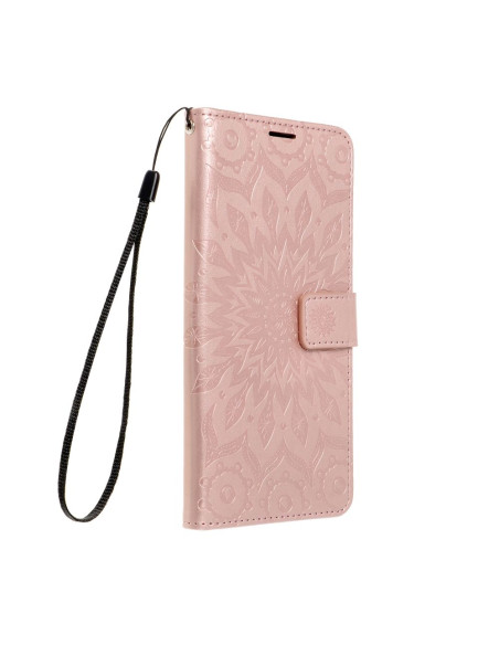 Etui MEZZO Book pour IPHONE 16 Plus mandala or rose