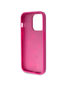 Véritable GUESS Case GUHCP15LHG4SGU pour iPhone 15 Pro (Fixed Glitter Big 4G / violet) 2