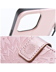 MEZZO Book case for IPHONE 16 Pro Max mandala rose gold 2