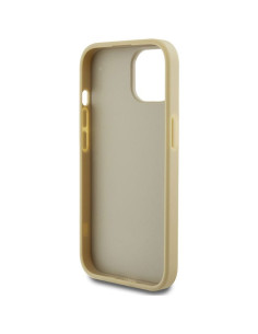 Véritable GUESS Case GUHCP15SHG4SGD pour iPhone 15 (Fixed Glitter Big 4G / Gold) 2