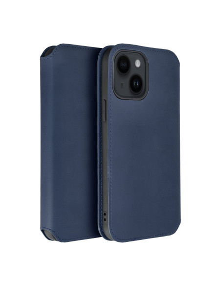 Etui double pour IPHONE 16 bleu marine
