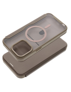 Étui Smart Mag pour IPHONE 16 PRO MAX compatible avec MagSafe titane