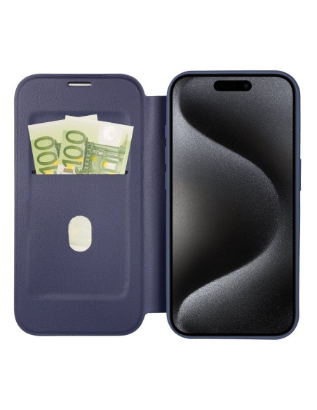 Étui Smart Mag pour IPHONE 16 PRO compatible avec MagSafe bleu