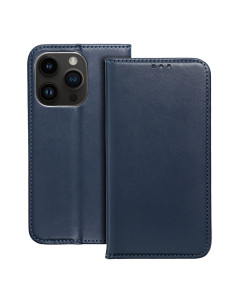 Etui Smart Magneto pour IPHONE 16 PLUS bleu marine 2