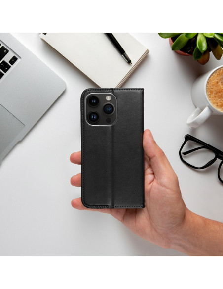 Etui Smart Magneto pour IPHONE 16 PRO noir