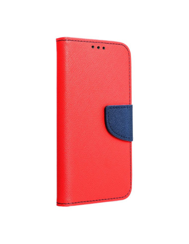 Étui pour IPHONE 16 PLUS rouge / bleu marine