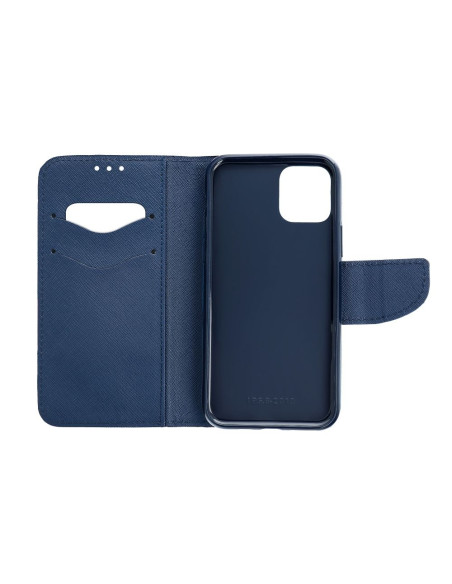 Etui pour IPHONE 16 PRO MAX rouge / bleu marine