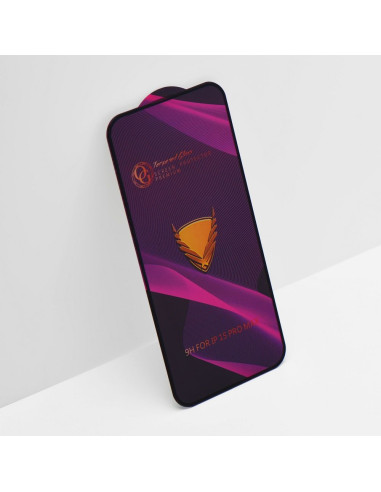 OG Premium Verre trempé - pour Iphone 16 Plus noir