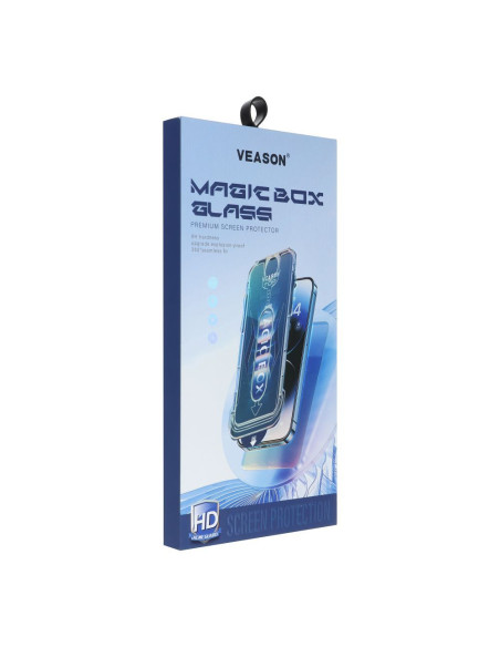 6D Pro Veason Easy-Install Glass - for Iphone 16 Pro Max black