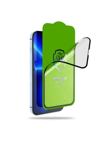 Verre hybride BESTSUIT FLEXIBLE 5D Full Glue - APP iPhone 16 Pro NOIR