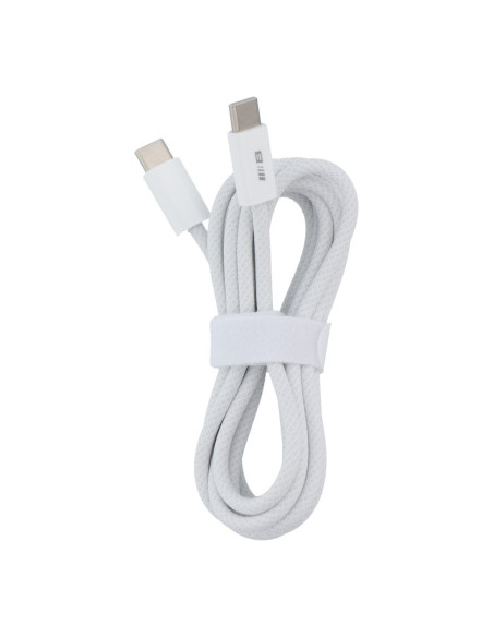 BLUEO câble Type C vers Type C QC4.0 60MB/S PD60W C338 2M blanc
