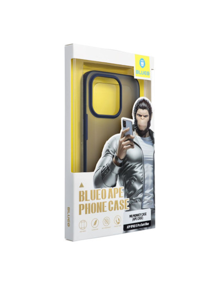 BLUEO APE Phone Case - Apple iPhone 15 Pro bleu
