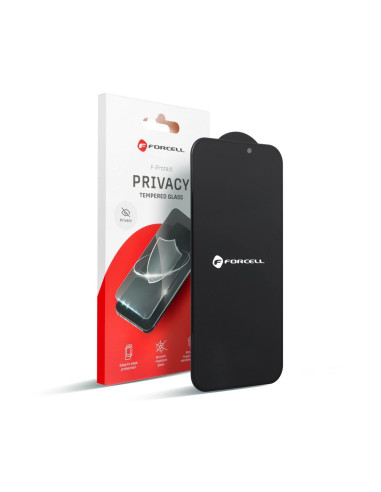 Forcell Privacy Glass - for Iphone 16 black