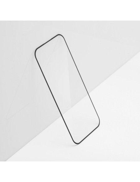 Forcell Verre trempé ultra clair - pour Iphone 16 Plus noir