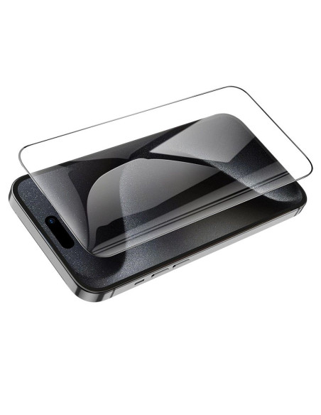Verre trempé HOCO HD 5D Guardian (SET 10in1) - pour iPhone 16 noir (G14)